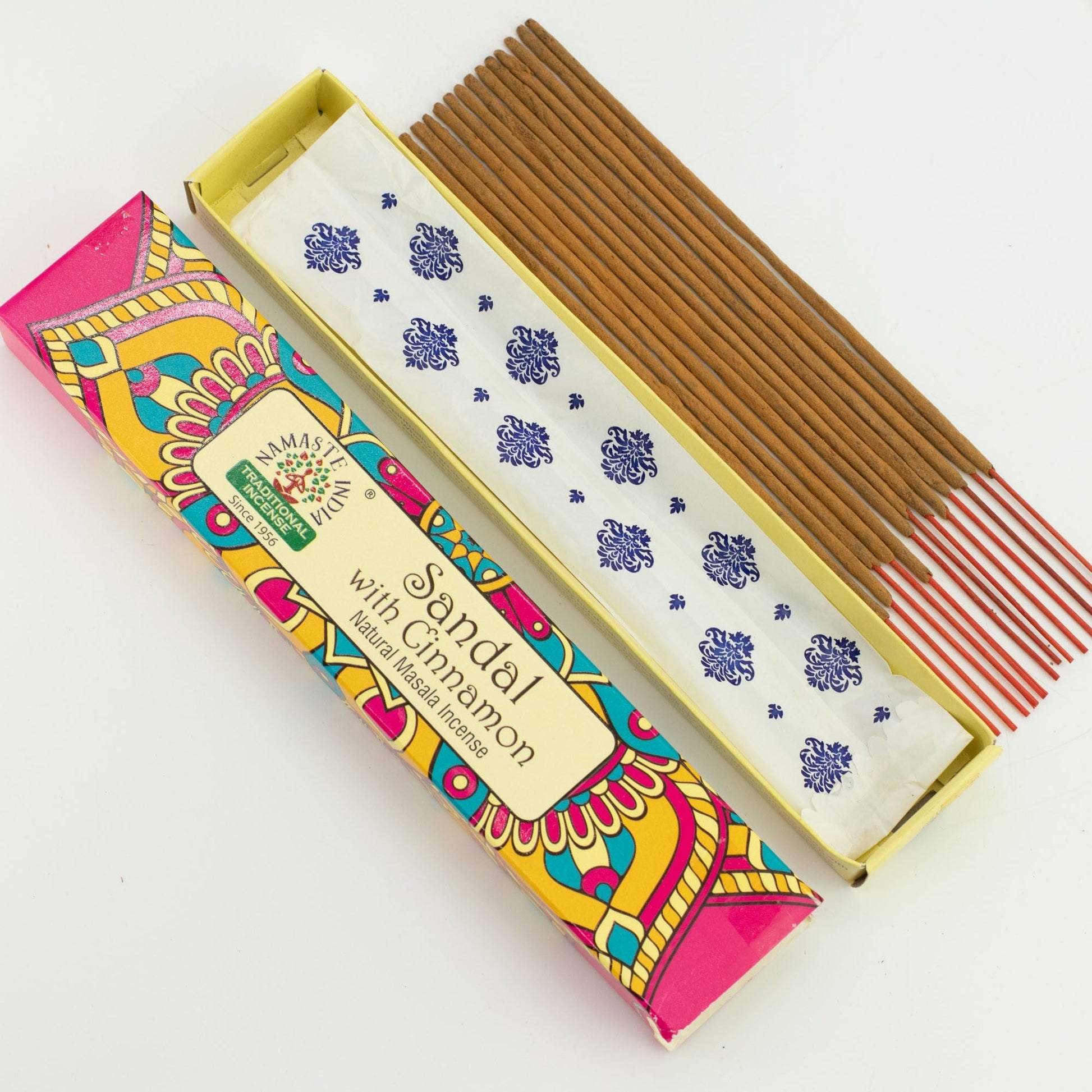 Namaste Mandala Masala Incense - Sandal with Cinnamon - Luna Panther