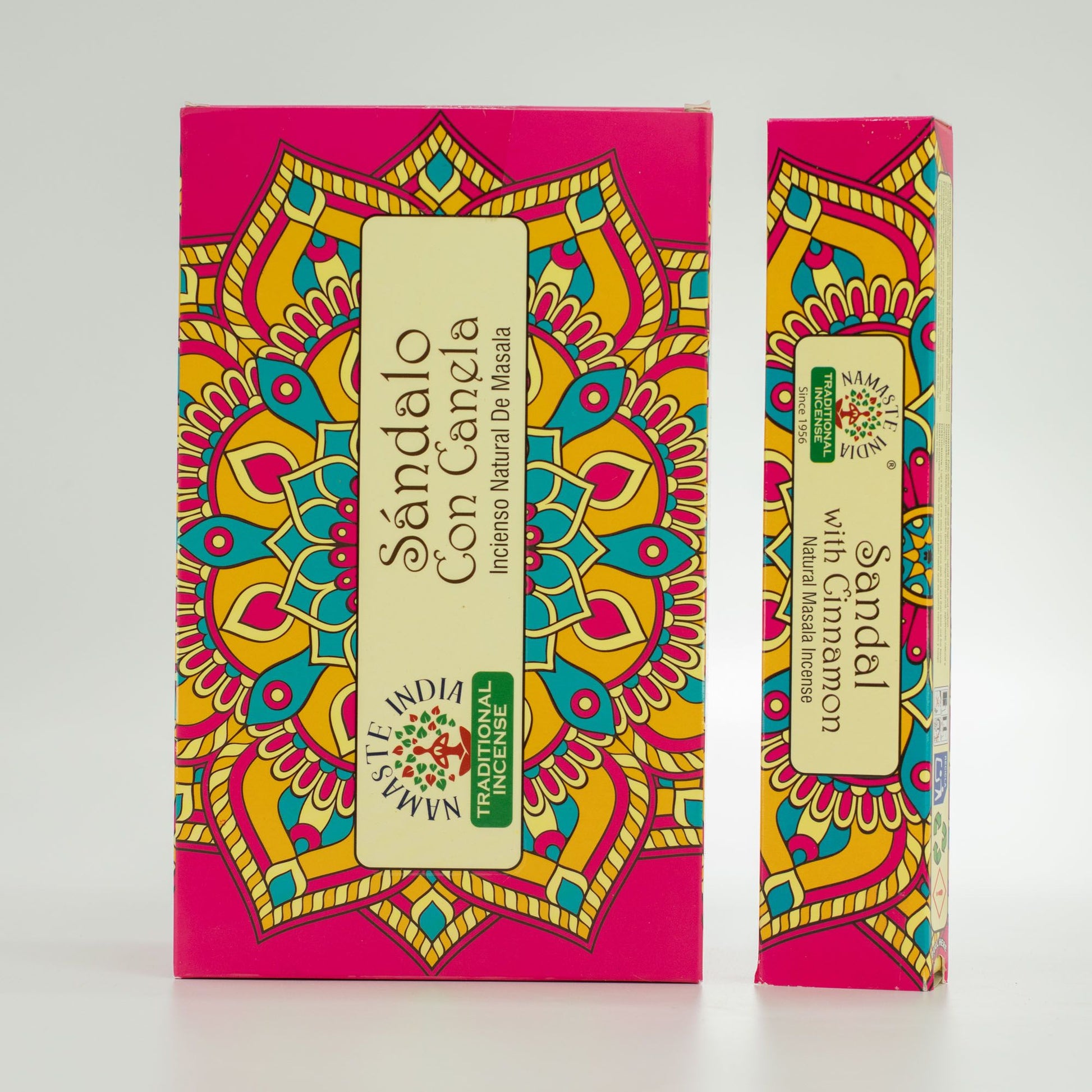 Namaste Mandala Masala Incense - Sandal with Cinnamon - Luna Panther