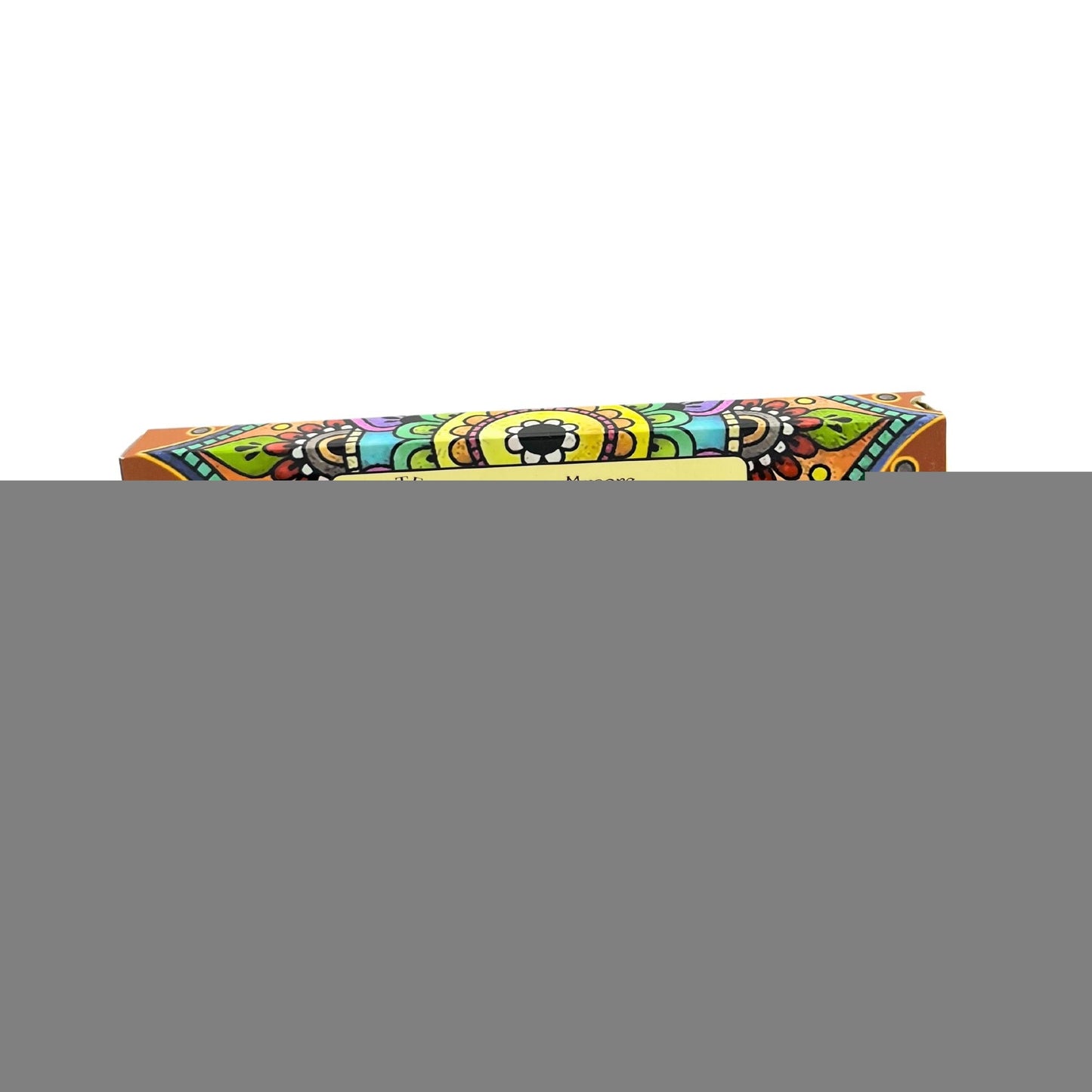 Polished Namaste Mandala Masala Incense Sandalwood featuring natural patterning and unique variations - Luna Panther