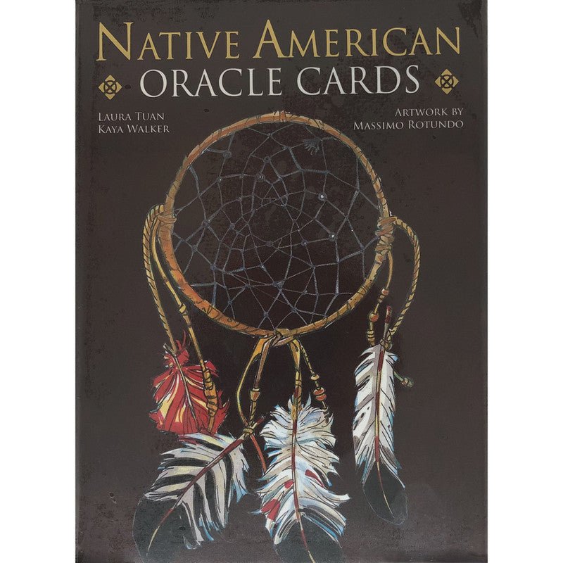 Polished Native American Oracle Cards featuring natural patterning and unique variations - Luna Panther