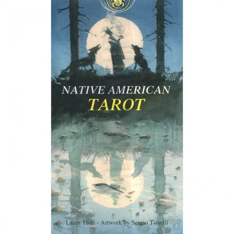 Polished Native American Tarot featuring natural patterning and unique variations - Luna Panther