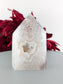 Polished Natural Agate Polished Point 191g 90mm featuring banded patterns and glossy finish - Luna Panther