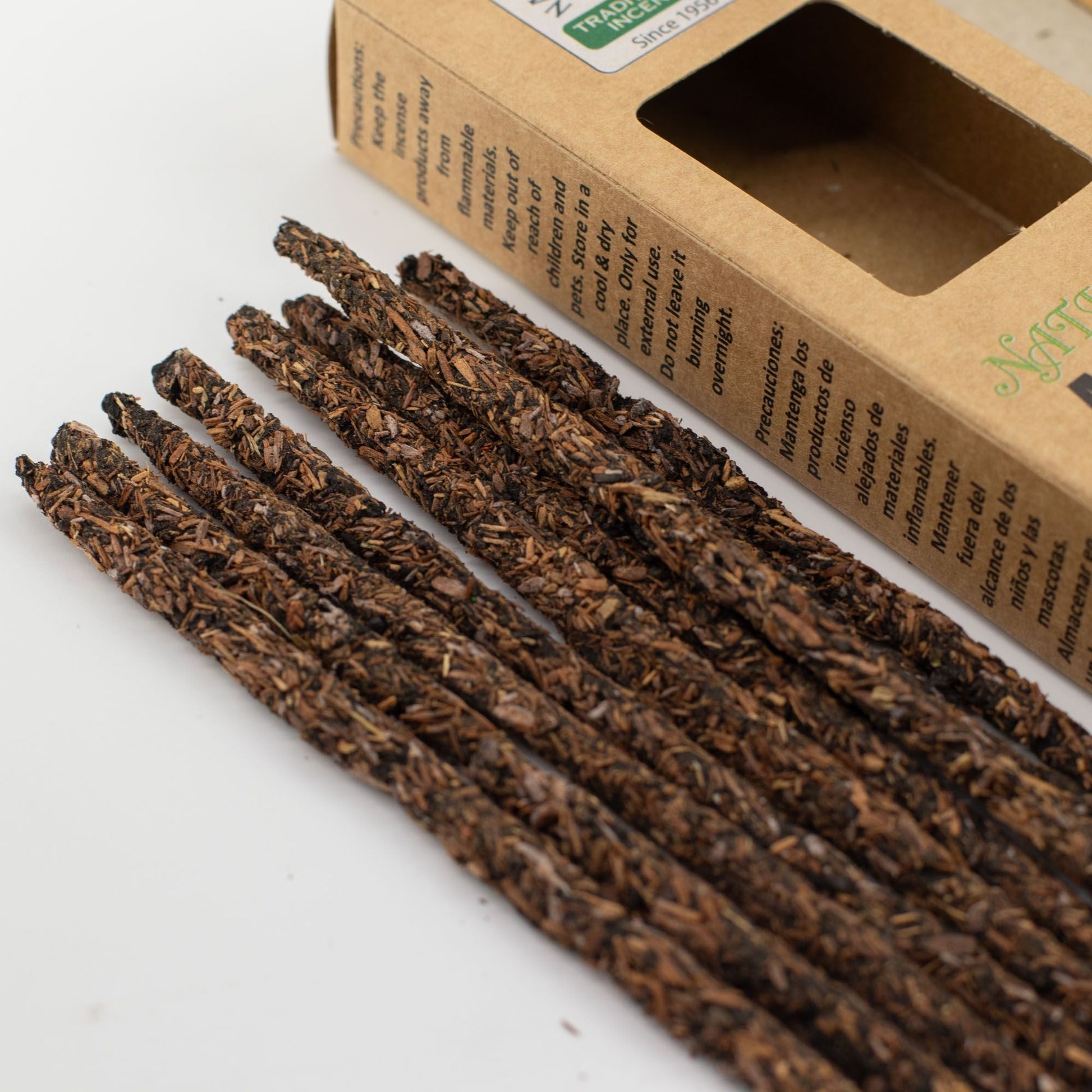 Natural Botanical Masala Incense - Amber - Luna Panther