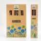 Natural Botanical Masala Incense - Amber - Luna Panther
