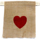 Natural Bunting I Love You (large with hearts) - Luna Panther
