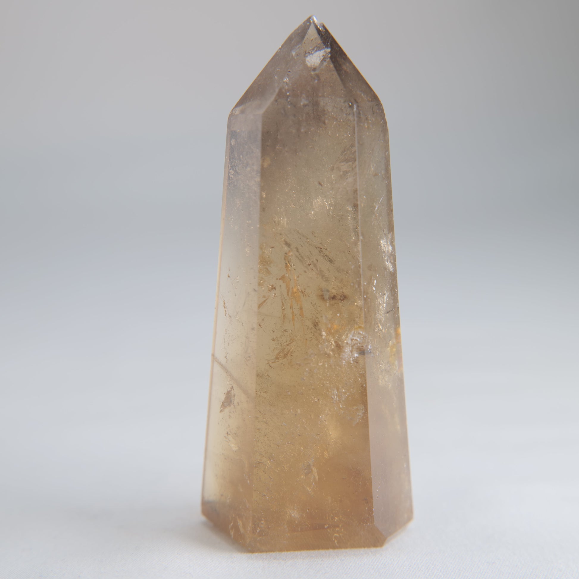Natural Citrine Tower 131g - Luna Panther