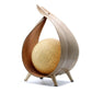 Natural Coconut Lamp - Natural Wrapover - Luna Panther