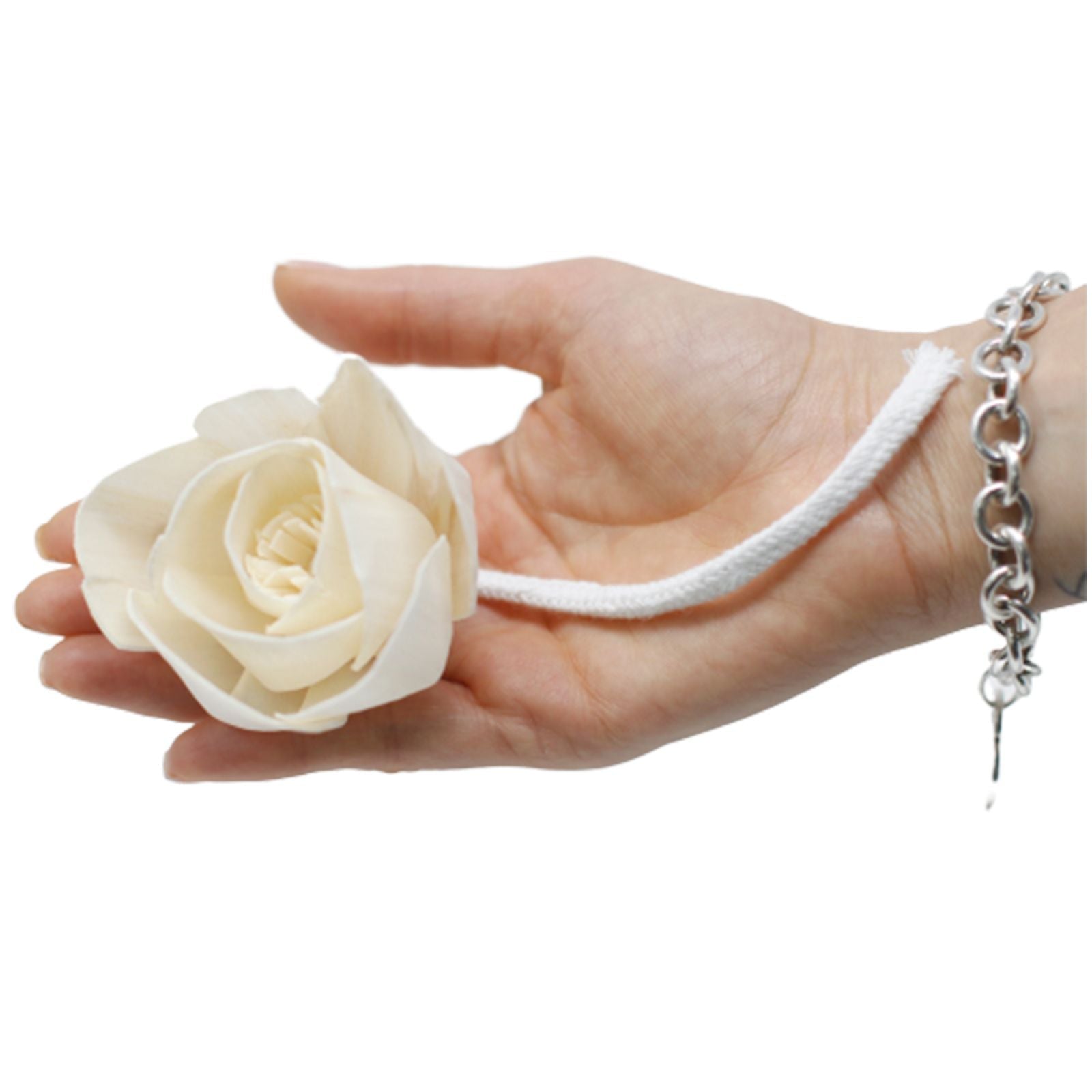 Natural Diffuser Flowers - Large Rose on String - Luna Panther