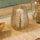 Natural Floral Glass - Large Bowl Candle Holder - Pino - (15x12cm) - Luna Panther