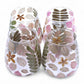 Natural Floral Glass - Vase Candle Holder - Primavera - (12x11cm) - Luna Panther
