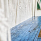 Natural Macrame Hanging Shelves - Blue - Luna Panther