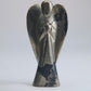 Natural Pyrite Angel Carving 161g 80mm - Luna Panther
