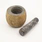 Natural Riverstone Decorative Pestle & Mortar - Small (approx. 9x7cm) - Luna Panther