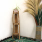 Natural Teak Corner Unit – 3 Shelves, 90 cm High — product, image 3 of 3.