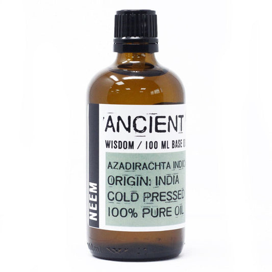 Polished Neem Oil - 100ml featuring natural patterning and unique variations - Luna Panther