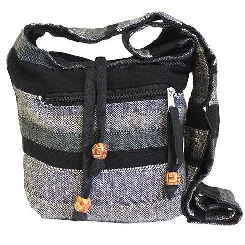Polished Nepal Sling Bag - Mountain Granite featuring natural patterning and unique variations - Luna Panther