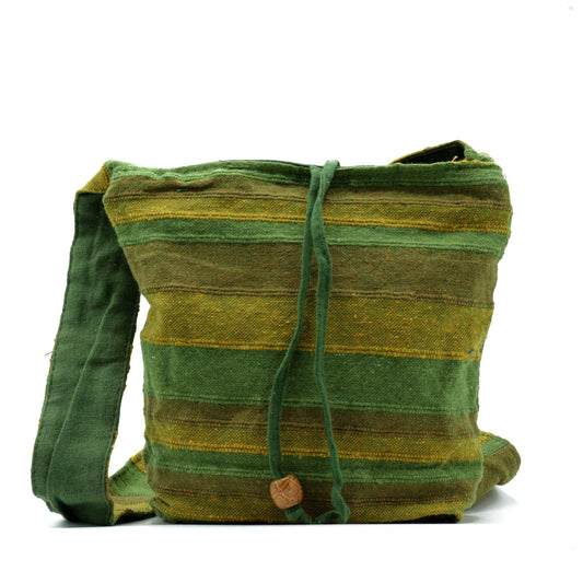 Polished Nepal Sling Bag - Summer Beach Blues featuring natural patterning and unique variations - Luna Panther