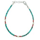 Nepalese Extra Fine Gem Bracelet - Turquoise Beads - Luna Panther