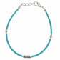 Nepalese Extra Fine Gem Bracelet - Turquoise & Teardrop - Luna Panther