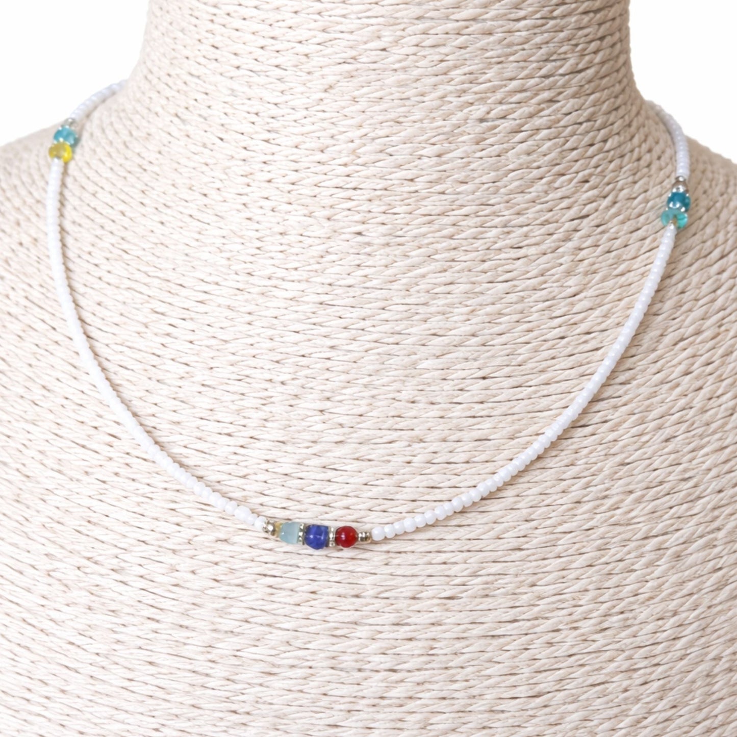 Nepalese Extra Fine Gem Necklace - Pearl & Cut Beads - Luna Panther