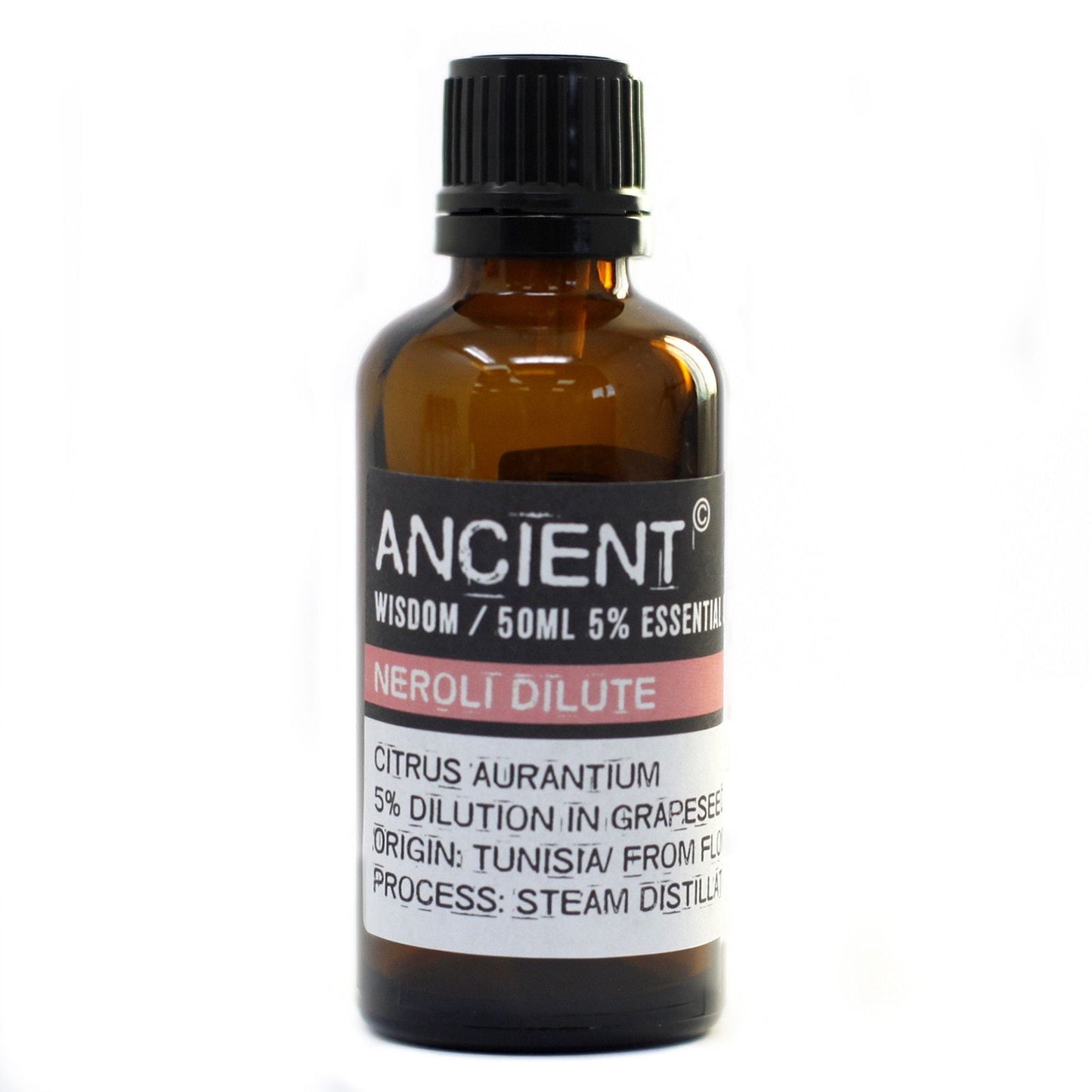 Polished Neroli Dilute 50ml featuring natural patterning and unique variations - Luna Panther