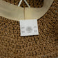 Nomad Sari Floppy Straw Sun Hat - Coffee & Daisies - Luna Panther