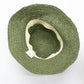 Nomad Sari Floppy Straw Sun Hat - Moss Green - Luna Panther