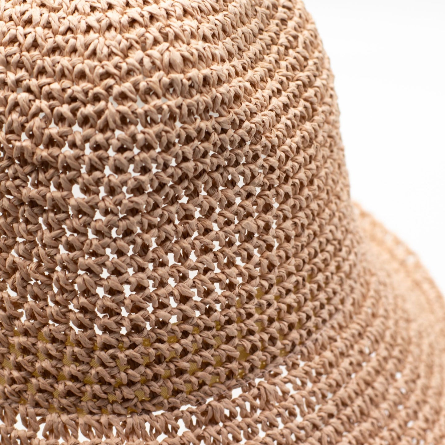 Nomad Sari Floppy Straw Sun Hat - Rose Blush - Luna Panther
