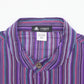 Nomad Sari Grandad Shirt - Black Purple - XL - Luna Panther