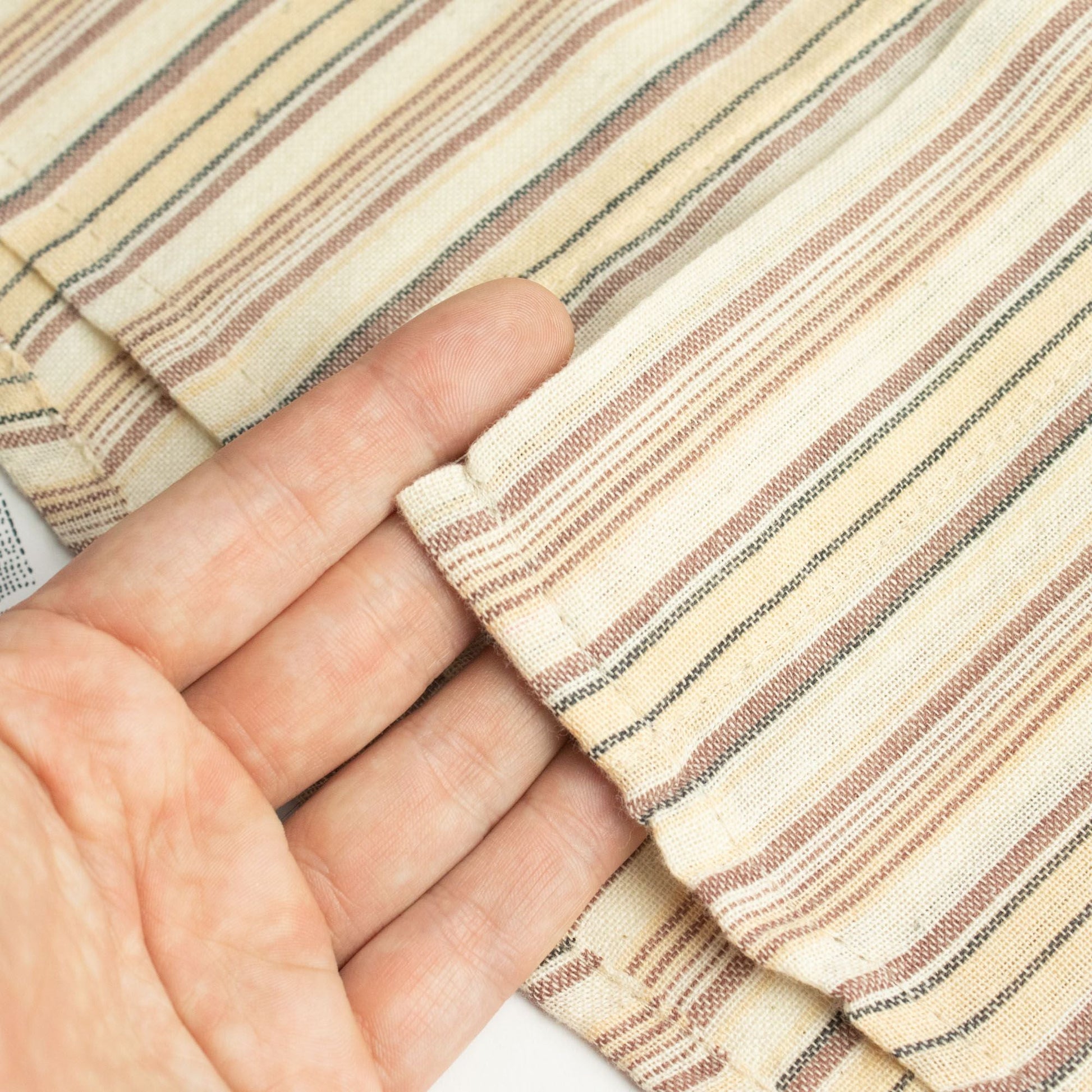 Nomad Sari Grandad Shirt - Brown Beige - XL - Luna Panther