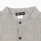 Nomad Sari Grandad Shirt - Grey Stone - Large - Luna Panther