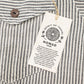 Nomad Sari Grandad Shirt - Grey Stone - Large - Luna Panther