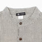 Nomad Sari Grandad Shirt - Grey Stone - Medium - Luna Panther