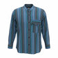 Nomad Sari Grandad Shirt - Turquoise - Large - Luna Panther
