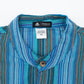 Nomad Sari Grandad Shirt - Turquoise - Large - Luna Panther