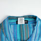 Nomad Sari Grandad Shirt - Turquoise - Large - Luna Panther