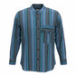 Nomad Sari Grandad Shirt - Turquoise - XL - Luna Panther