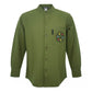 Nomad Sari Kathmandu Shirt - Forest Green - Large - Luna Panther