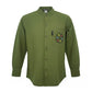 Nomad Sari Kathmandu Shirt - Forest Green - Medium - Luna Panther