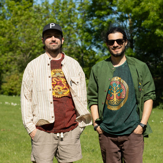 Nomad Sari Kathmandu Shirt - Forest Green - Medium - Luna Panther alternate view