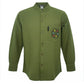 Nomad Sari Kathmandu Shirt - Forest Green - XL - Luna Panther