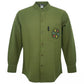Nomad Sari Kathmandu Shirt - Forest Green - XXL - Luna Panther