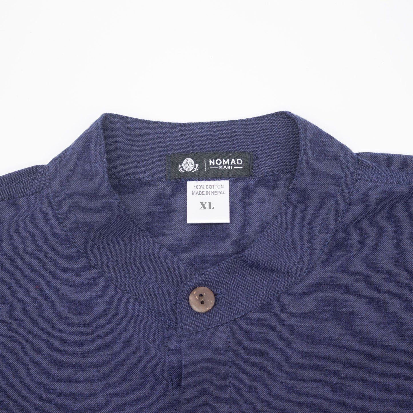 Nomad Sari Kathmandu Shirt - Indigo - XL - Luna Panther