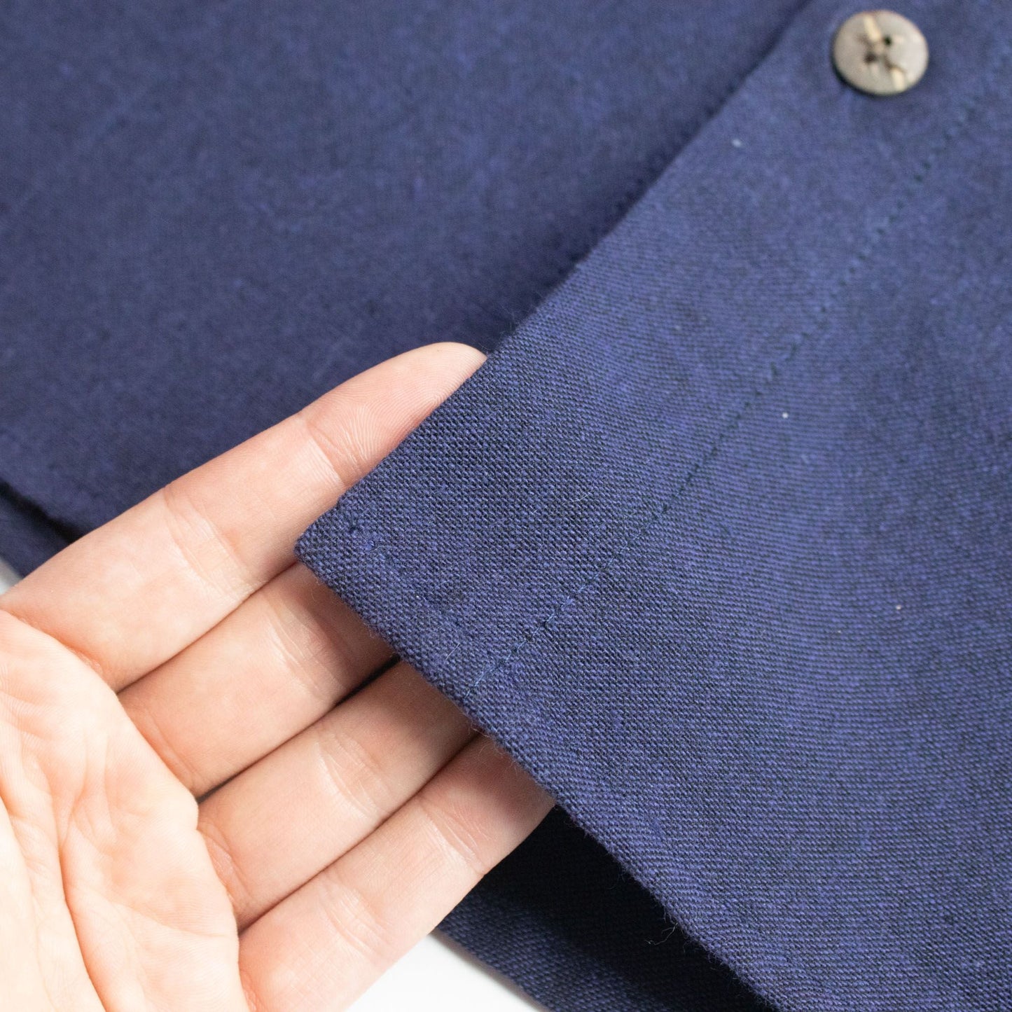 Nomad Sari Kathmandu Shirt - Indigo - XXL - Luna Panther