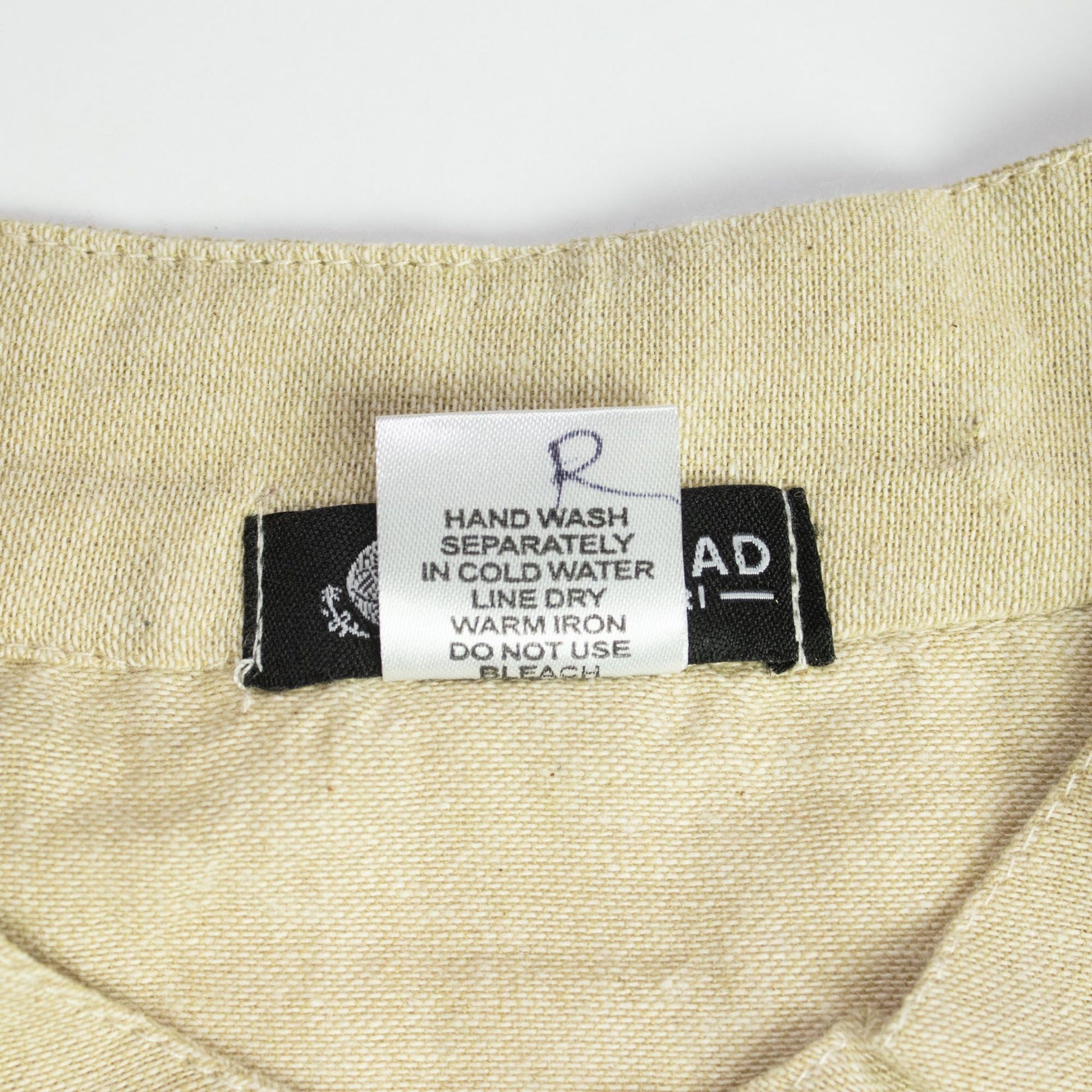 Nomad Sari Kathmandu Shirt - Stone - Medium - Luna Panther