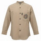 Nomad Sari Kathmandu Shirt - Stone - XL - Luna Panther