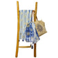 Nomad Sari Pareo - Blue Tie Dye & Block Print - Luna Panther