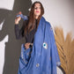 Nomad Sari Pareo - Sea Blue & Gold Fish Print - Luna Panther