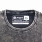 Nomad Sari Stonewashed Cotton T-Shirt - Compass of Life - Charcoal - XL - Luna Panther
