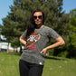 Nomad Sari Stonewashed Cotton T-Shirt - Rebel - Charcoal - Large - Luna Panther
